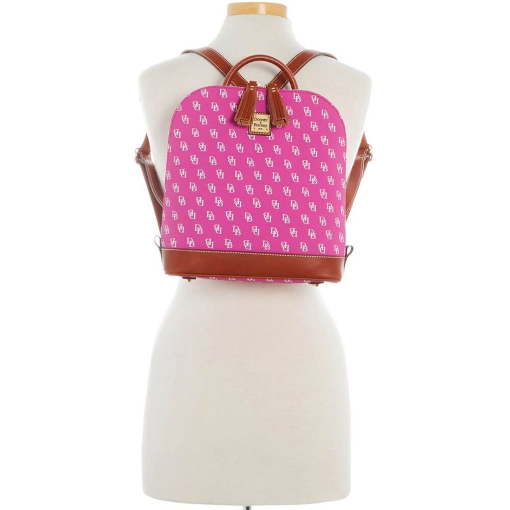 Dooney & Bourke Gretta Domed Backpack - Fuchsia - Picture 4 of 4